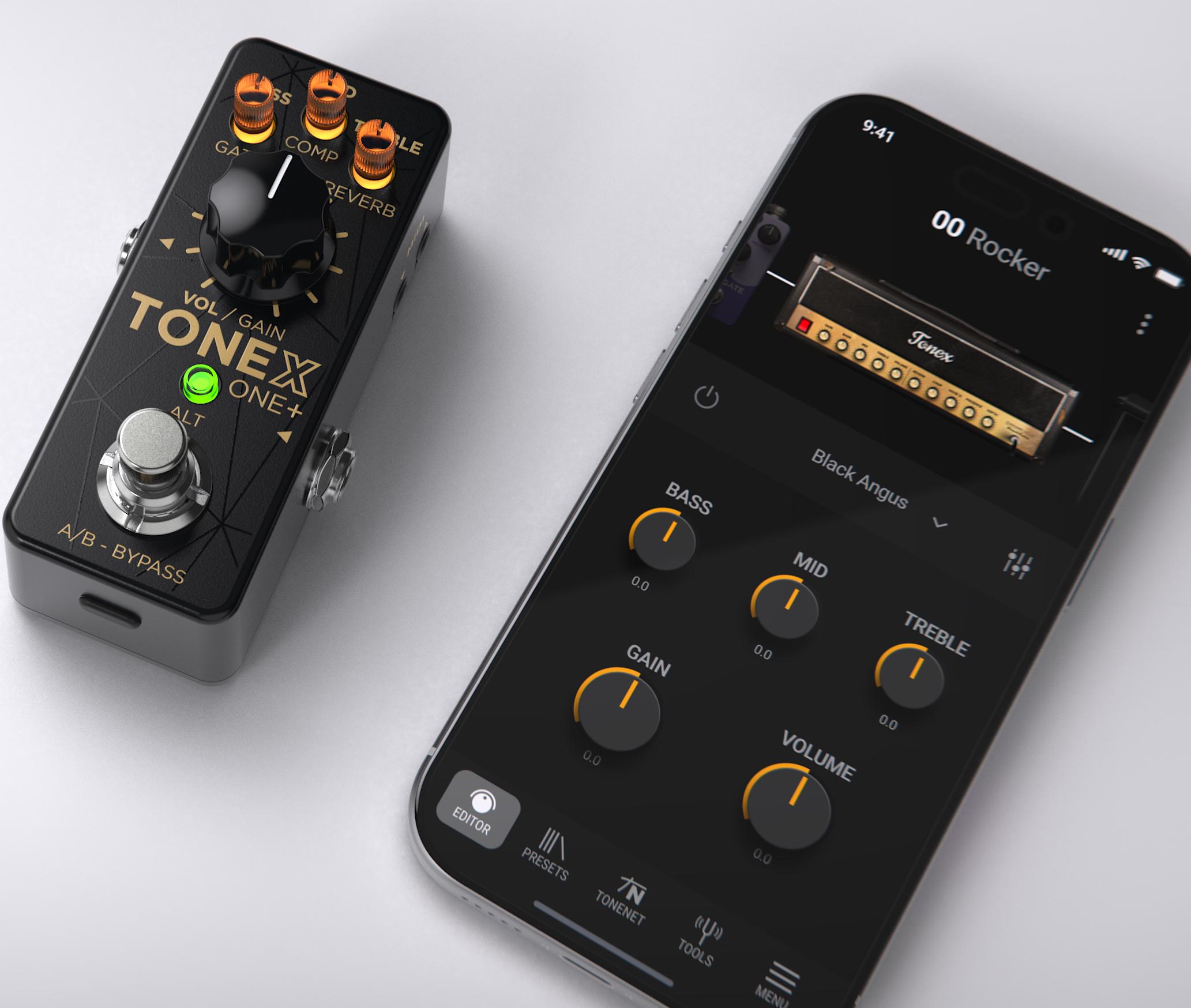 IK Multimedia TONEX ONE+ Amp Modelling and Multi Effects Pedal